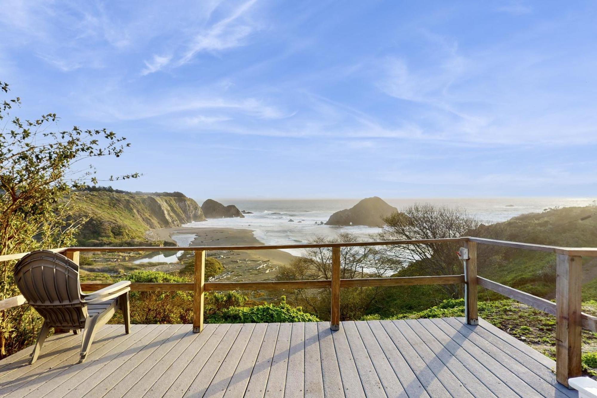 Greenwood Beach Cottage Elk エクステリア 写真