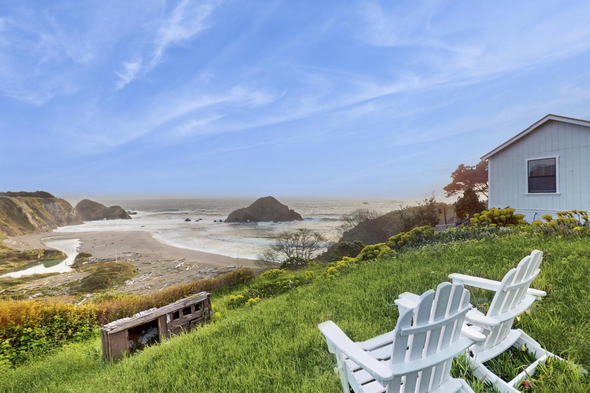 Greenwood Beach Cottage Elk エクステリア 写真